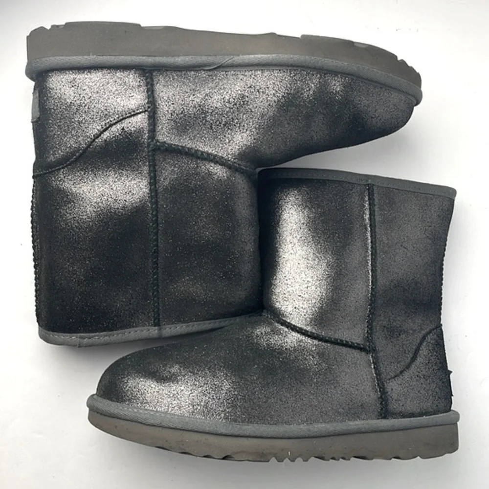 UGG Classic 2 Metallic Glitter Ankle Boots